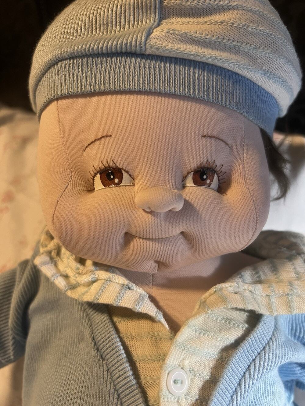 Vintage Soft Sculpture Doll Margaret Bartlett 1984 19" Cabbage Patch Kid no 34